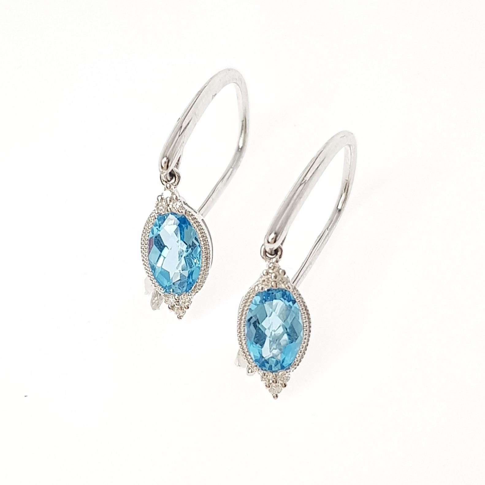 Blue Topaz Earrings – Collective Designs